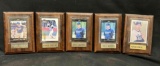 Padres Sports Cards on Plaques. Adrian Gonzales, Khalil Greene, Greg Maddux