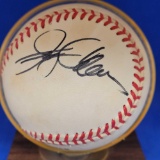 signed baseball saying Jerry Coleman