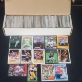 Box of 90s-2000s Basketball Baseball Football Rookies cards