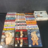 Lot of approx.50 1990 Playboy magazines