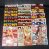Lot of approx. 25 Playboy magazines 2000s