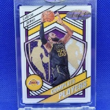 Custom Cut 1 of 1 Lebron James patch card