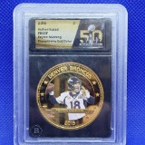 2016 Peyton Manning Championship Gold Dollar