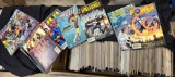 Long Box of Over 250 Comics. Dc Marvel Superman, X-Men, Impulse Flash more