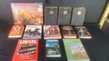 3 volumes The Americana encyclopedia 9 misc. books Lionel collectors guide etc.