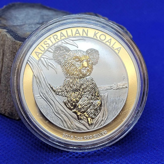 2015 Australian Koala 1oz .999 silver Round coin
