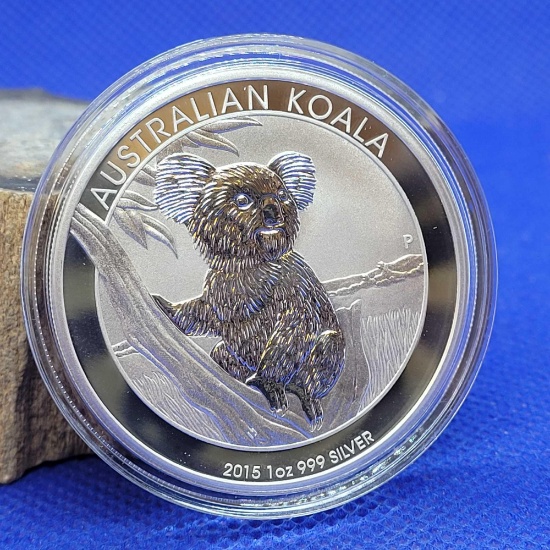 2015 Australian Koala 1oz silver coin