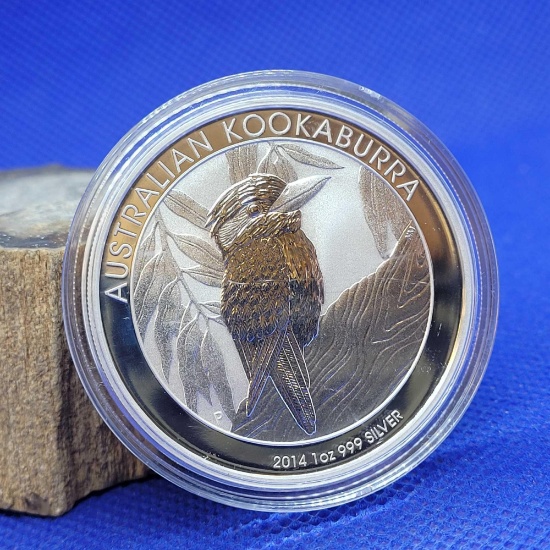 Australian Kookaburra 1oz silver coin