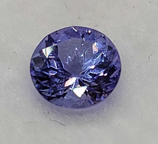 Beautiful Round cut Purple Tourmaline Gemstone .81ct
