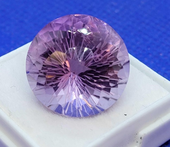 Amazing cut Purple Amethyst Gemstone 21.03ct