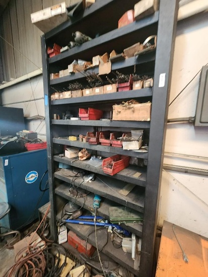 Storage Cabinet with Welding Rods Stock etc. all contents