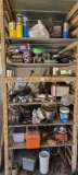 Shelving Contents, Winch, Hand Tools, Hardware