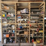 Industrial Shelving, Contents Not Included