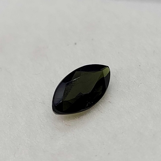 Dark Green Tourmaline Gemstone .335 ct