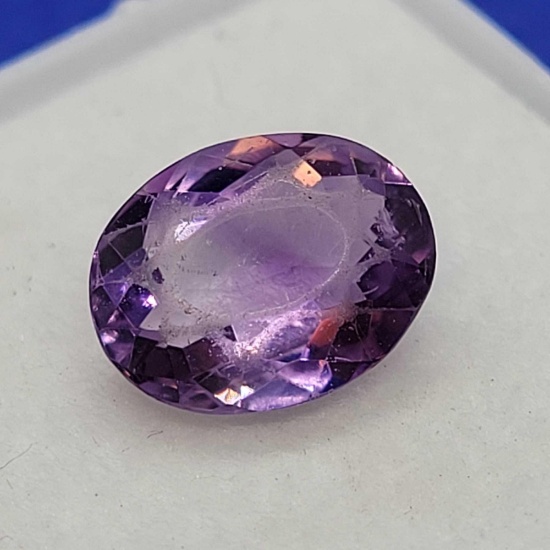 Purple Oval cut Amethyst Gemstone 2.245 cts