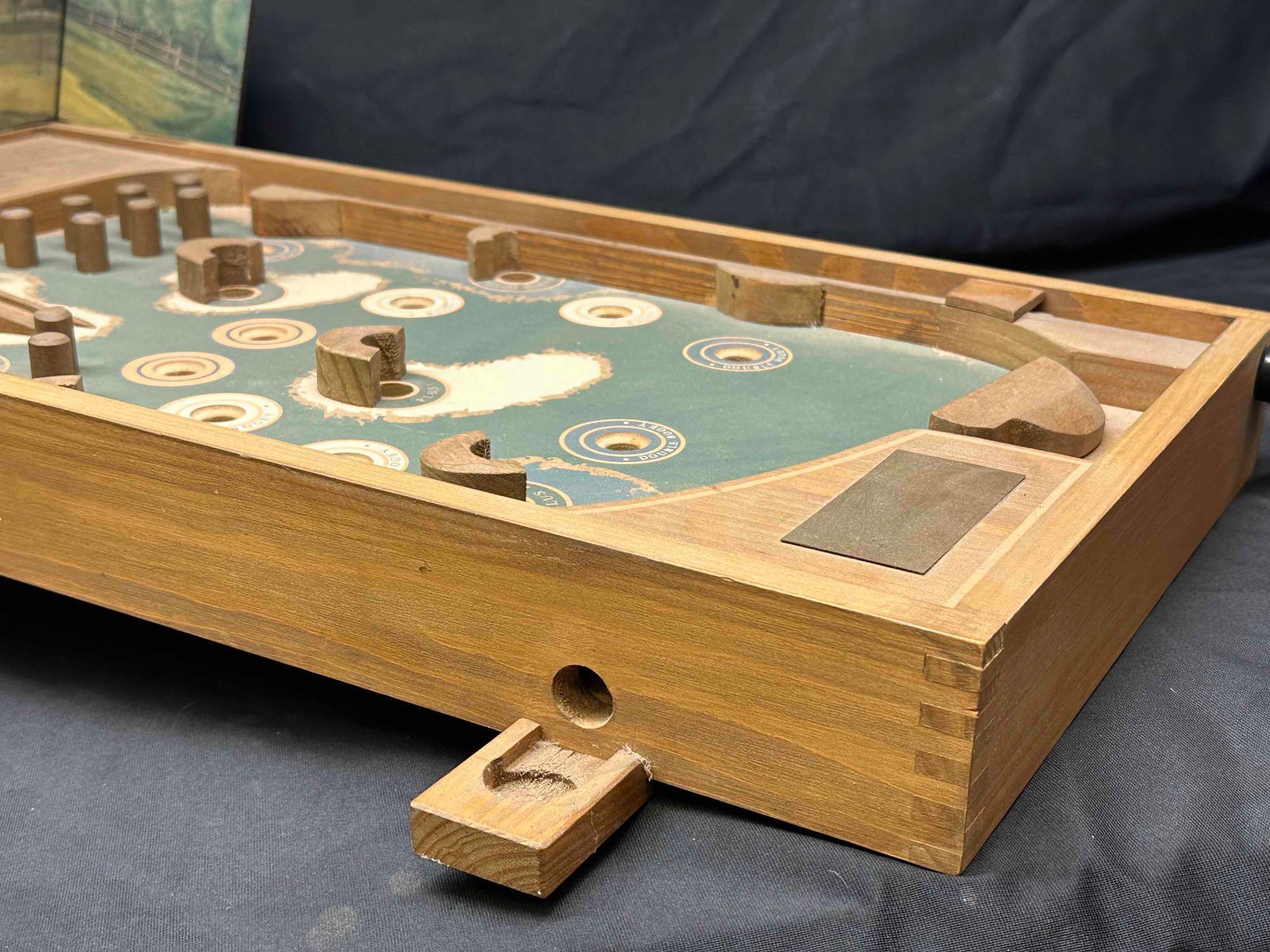 2003 Old Century Wooden Tabletop Pinball Golf | Proxibid 2003 Old Century Wooden Tabletop Pinball Golf | Proxibid