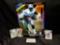 Sweet Barry Sanders HOF Signed Autographed Starting Lineup Poster with COA and Trading Cards