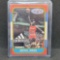 1 of 1 Custom Cut Michael Jordan jersey patch card