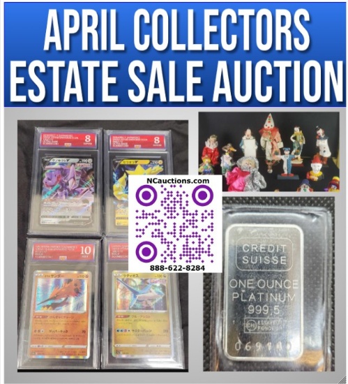 2023 April Collectors Estate Sale Auction