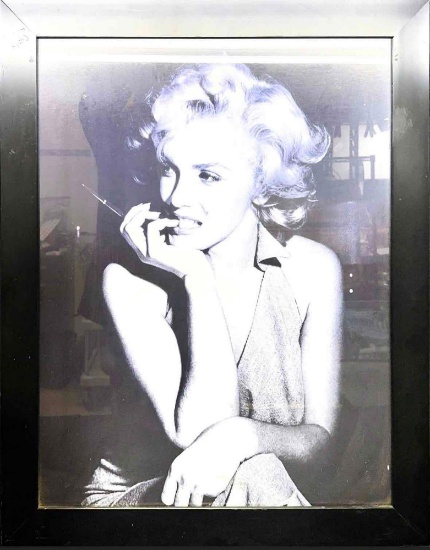 Framed Art Marilyn Monroe Photograph 28 x 34