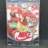 1 of 1 Custom Cut Colin Kaepernick Jersey patch card