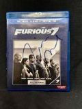 Vin Diesel Signed Autographed Furious 7 DVD Blue Ray + Digital HD, with COA
