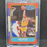 1 of 1 Custom Cut Kobe Bryant Jersey patch card