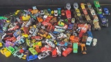 Large lot of Hot Wheels and die cast cars and trucks