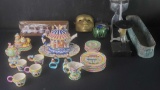 Decor ceramics candle holder vintage juicerflask