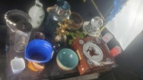 Lot of ceramics/porcelain glass collectors plates decorative pieces