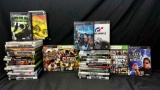 35 Assorted Video Games. PlayStation 2, XBox 360, Wii, Street Fighter, Hulk, WWE more