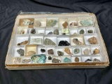Assorted Crystals and Minerals Chiastolite, Epidote, more