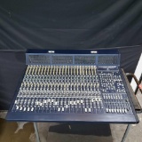 Eurodesk Mix 9000 48/24 channel dual input 8-bus mixing console