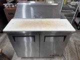 True Refrigerated Prep Table for Salads, Sandwiches, Pizza
