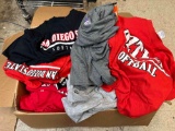 Large Box Full of Sports T Shirts, Polos. San Diego State Aztecs Softball