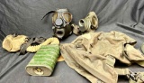 Vintage Military Gas Masks Militaria