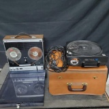 Kodak Carousel Projector 760H Toshiba vertical 7 GT-701V tape recorder