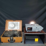 Vintage Kodak Ektagraphic 3 B Projector Thomas Pacconi record player MSE-825-0021