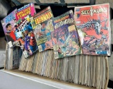 Over 200 Comics Vintage to Modern Good Selection Sectars, Superboy, Eternals , more