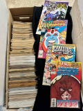 Over 200 Comics Longbox. Guardians of the Galaxy, Azrael, Thunderstrike more