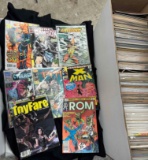 Approximately 250 Comics Longbox ROM, Toyfare, Namor, X-Man, Pitt more