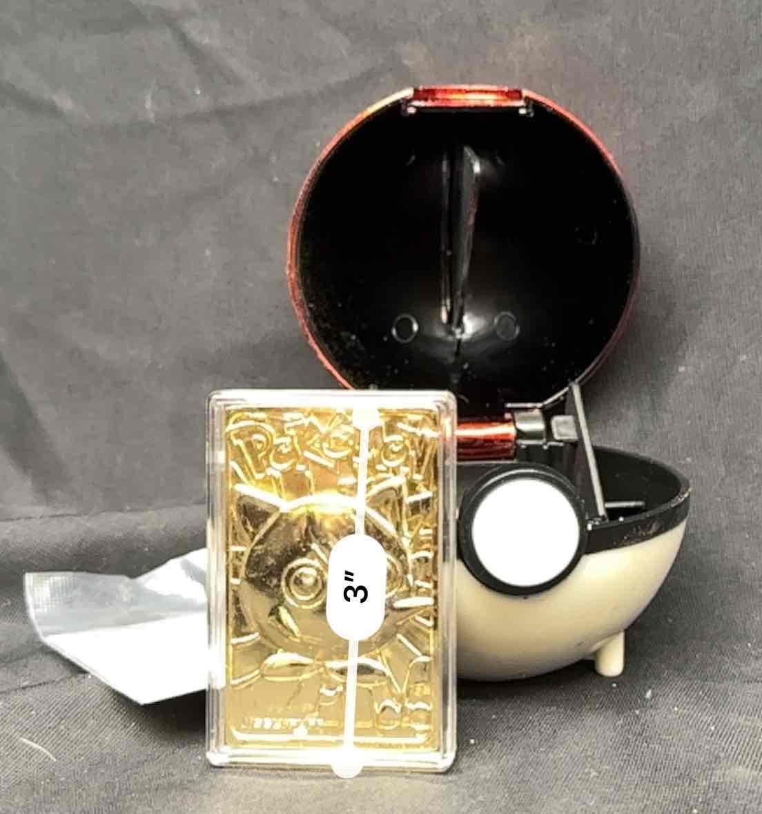 23 karat gold plated pokemon card jigglypuff Pokemon Burger King Gold-Plated Trading Card main image 0