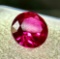 Stunning Mega Sparkly 1ct Round Cut Ruby Gemstone July Birthstone