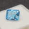 Square cut Sea Blue Topaz gemstone 3.80ct