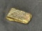 Recycled Metal Bar. Gold and more 3 oz bar