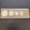 US mint set with silver coins