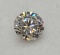 Amazing Round Brilliant Cut Moissanite Diamond .43ct