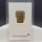 Credit Suisse 5g .999 fine Gold bar