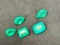 Large Fantasy Emerald Gem Lot Ocer 35ct