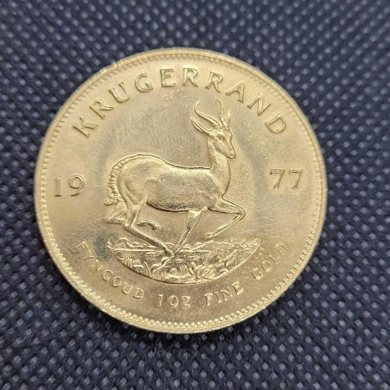Gold Krugerrand 1 Oz fine gold Coin